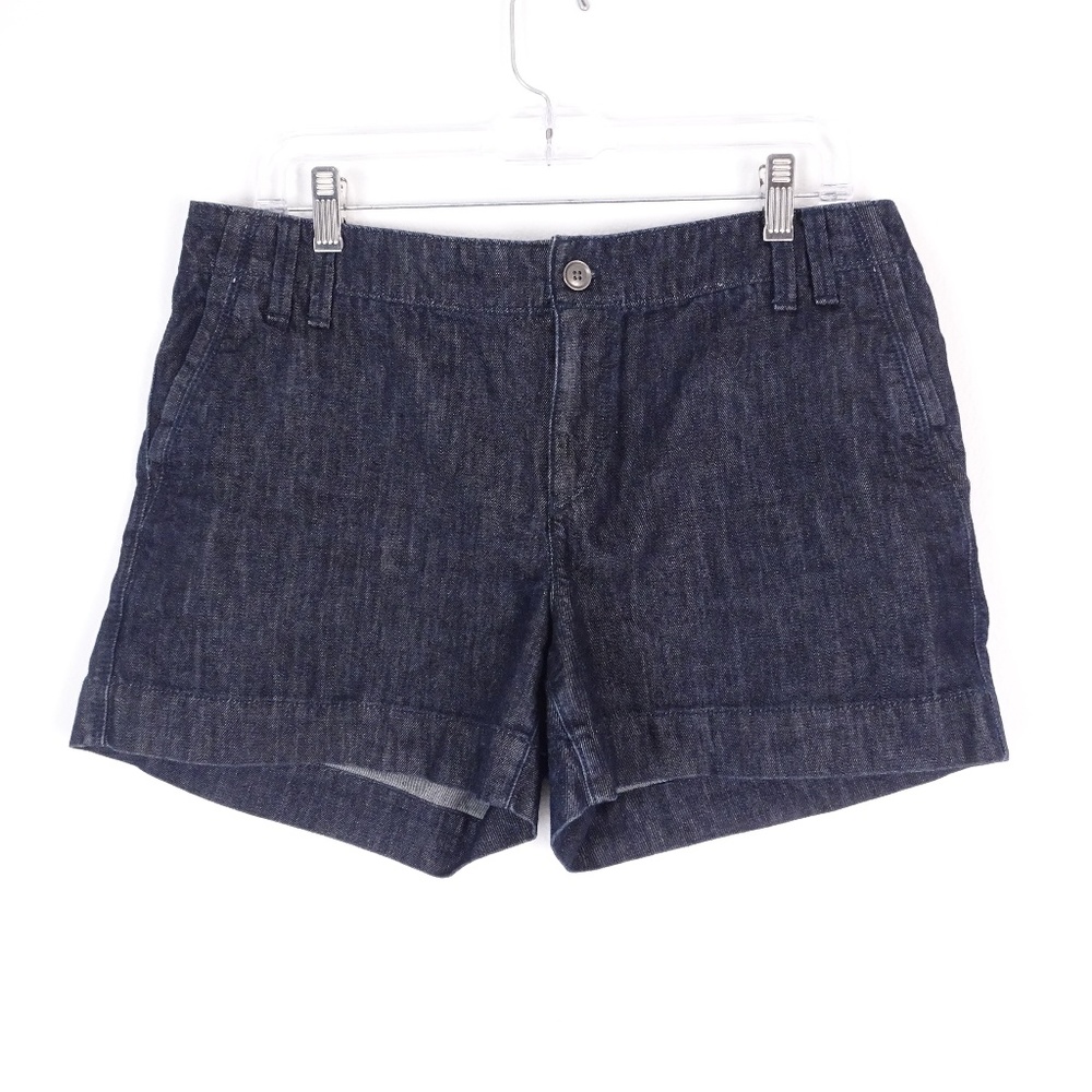 LOFT Jean Shorts Women's Size 8 - Dark Wash Blue
